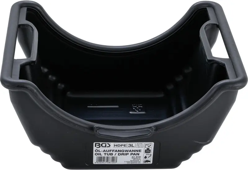 Nádoba na vypouštění oleje a provoz.kapalin 3 l BGS108720 pro nákladní vozidla (BGS108720)