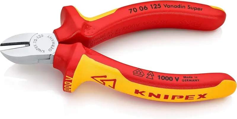 Kleště Knipex 70 06 125 štípací boční, VDE do 1000 V (K 70 06 125)