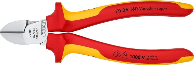 Kleště Knipex 70 06 160 štípací boční, VDE do 1000 V (K 70 06 160)