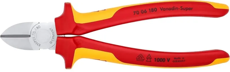 Kleště Knipex 70 06 180 štípací boční, VDE do 1000 V (K 70 06 180)