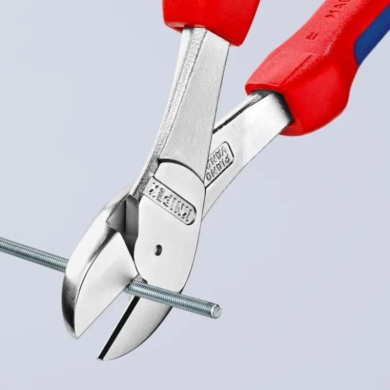 Boční štípací kleště Knipex 74 05 250 - silové, vícesložkové návleky, chromováno (K 74 05 250)