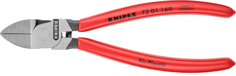 Kleště Knipex 72 01 160 štípací boční bez fazety, PVC (K 72 01 160)