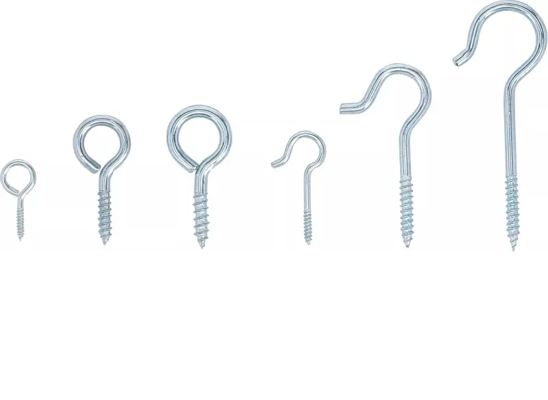 Šroubovací kruhové háčky Kraftmann BGS1088180 (Sada 142 ks) (BGS1088180)