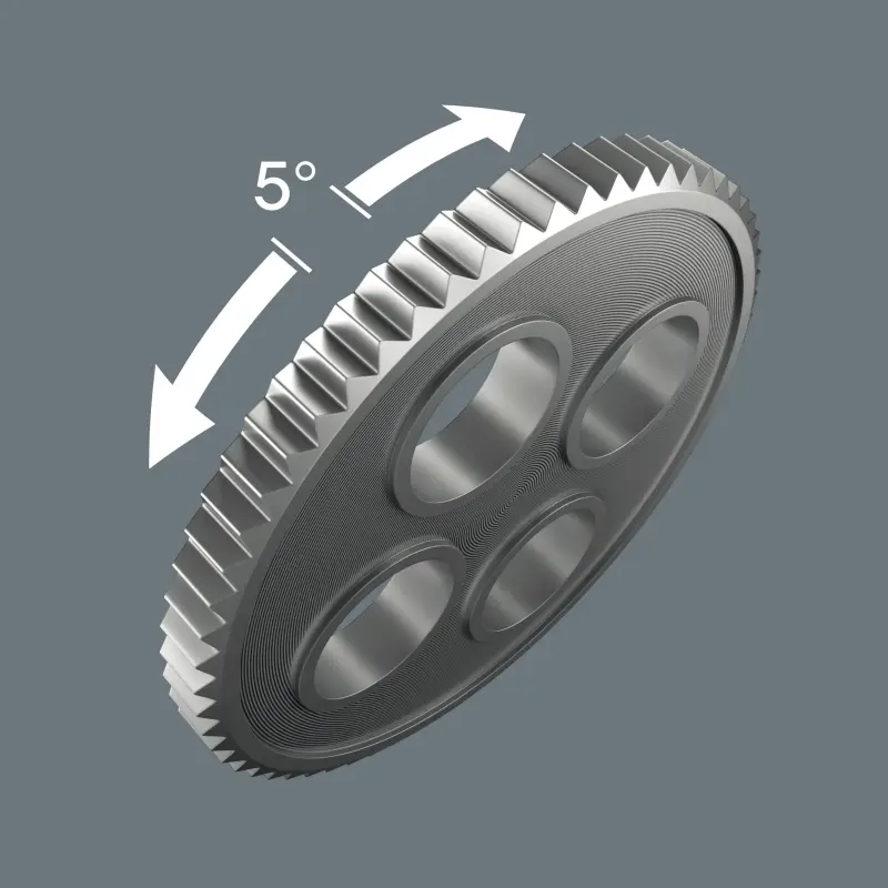 Wera 003594 Ráčnová sada Zyklop Speed 3/8" 8100 SB 2, metrická - 43 ks (W05003594001)