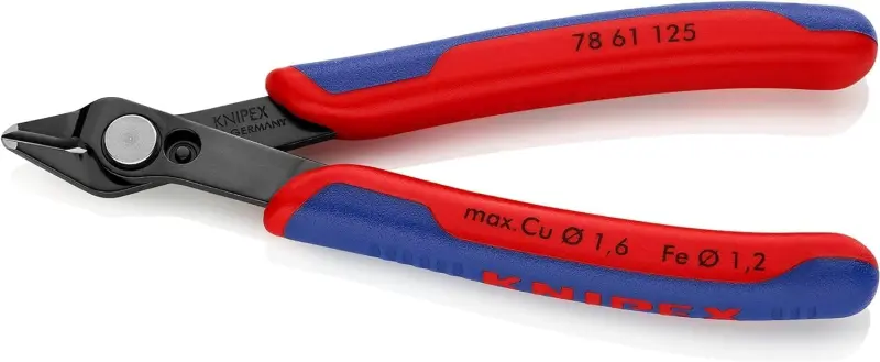 Kleště Knipex 78 61 125 štípací SUPER KNIPS (bez fazety) (K 78 61 125)