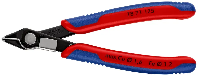 Boční štípací kleště Knipex 78 71 125 - Electronic Super-Knips® (K 78 71 125)