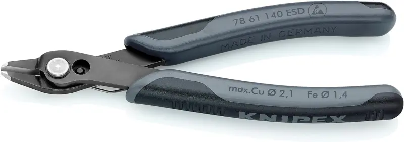 Štípací kleště Knipex 78 61 140 Electronic Super Knips® XL ESD - DIN ISO 9654 (K 78 61 140 ESD)