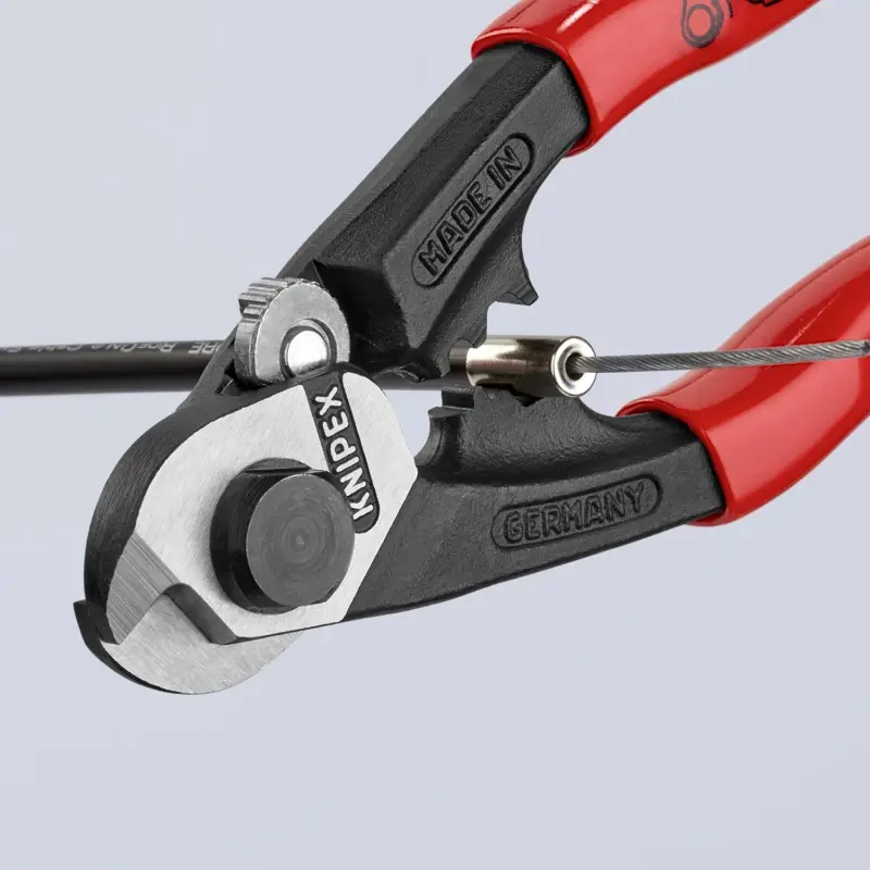 Nůžky Knipex 95 61 190 na ocelová lana (10 mm2/4 mm) (K 95 61 190)