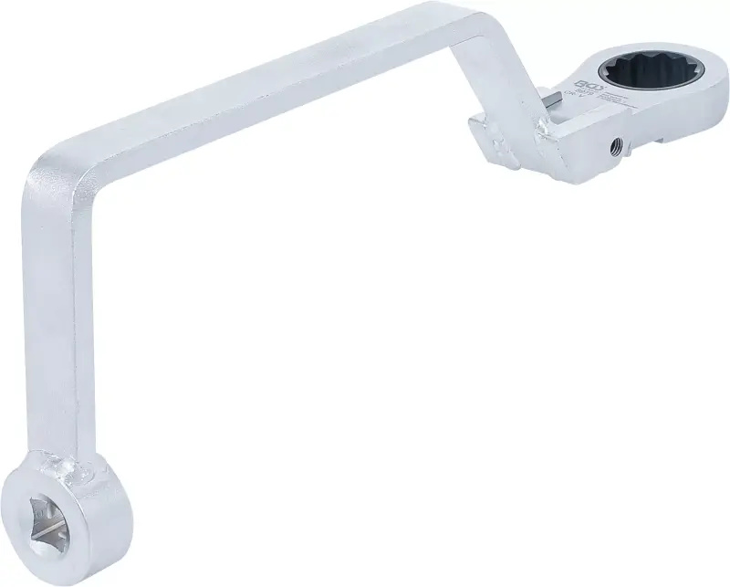 Očkový klíč 1/2" s ráčnou BGS 8979 "Speciál" na olejové filtry PSA, Ford 2.0, 2.2 TDCI, HDI (BGS10897