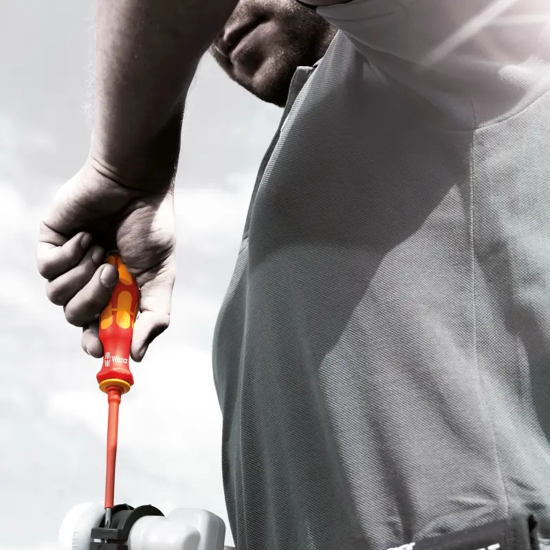 Wera 003990 Ruční držák Kraftform SB (HEX 9 mm) typ 817 VDE  (W05003990001)