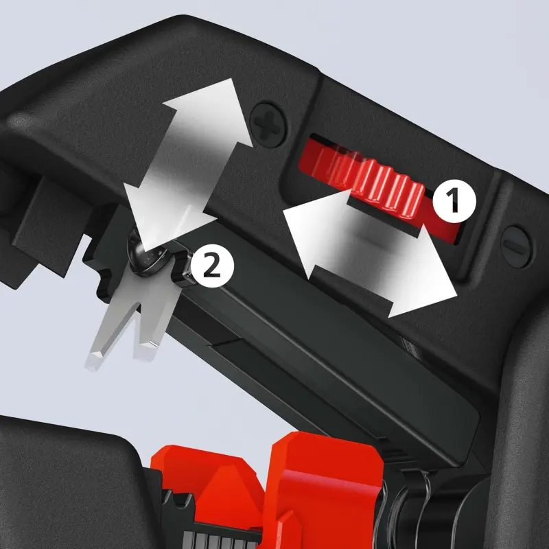 KLEŠTĚ ODIZOLOVACÍ AUTOM.  (0,2 - 6,0 mm2) (K 12 62 180)