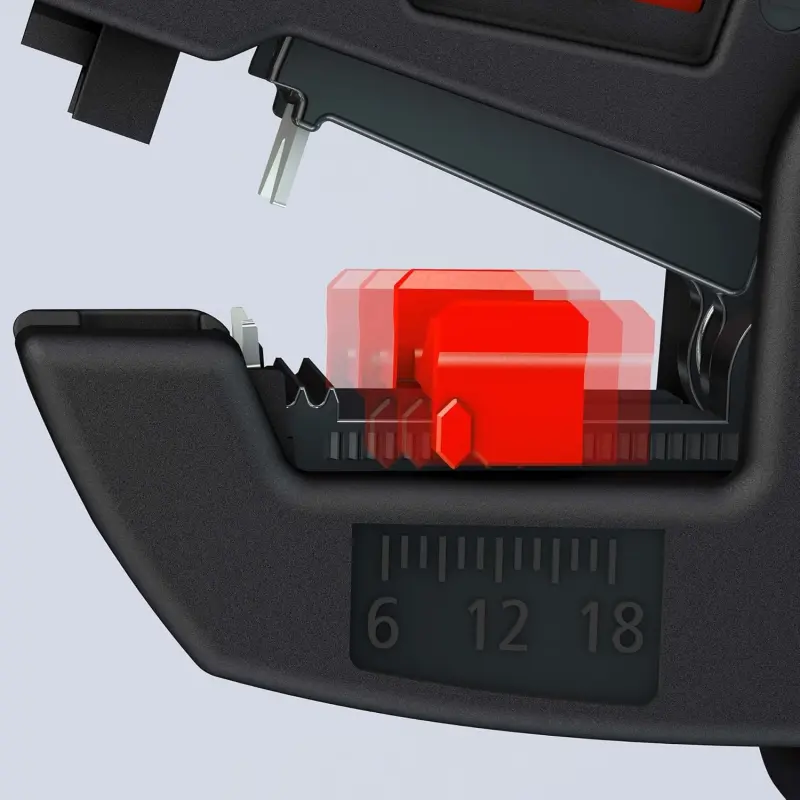 KLEŠTĚ ODIZOLOVACÍ AUTOM.  (0,2 - 6,0 mm2) (K 12 62 180)