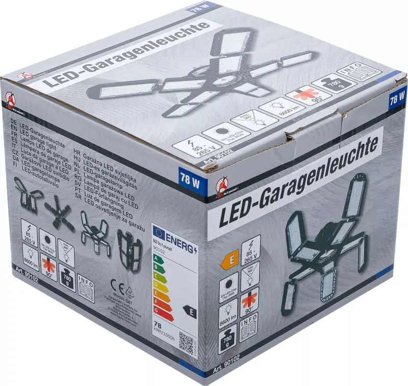 LED světlo Kraftmann 180 W BGS1090102 do garáže (BGS1090102)