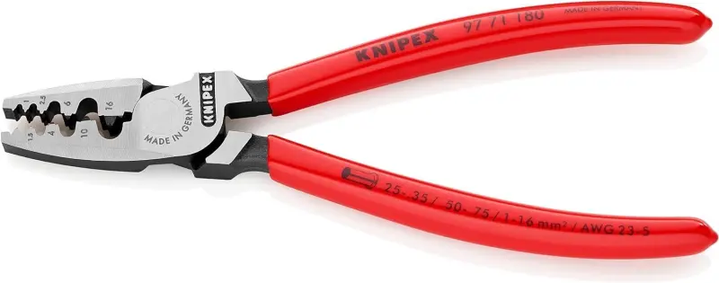 Kleště Knipex 97 71 180 pro lisování kabelových koncovek (K 97 71 180)