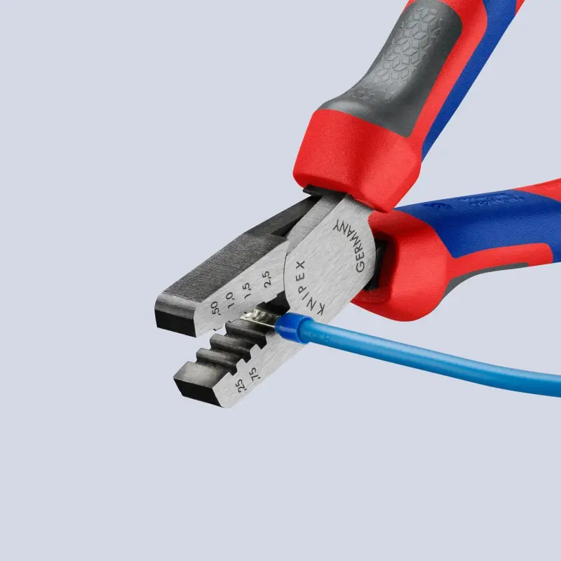 Kleště Knipex 97 62 145 A pro lisování kabelových koncovek (K 97 62 145 A)