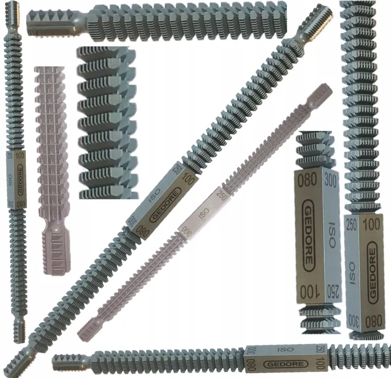 Pilník na závity - metrické 0,8-3 mm GEDORE 140 (GED6409640)