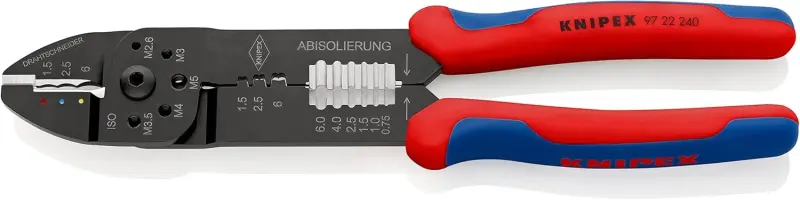 Kleště Knipex 97 22 240 lisovací (0,75-6,0 mm2) 240 mm (K 97 22 240)