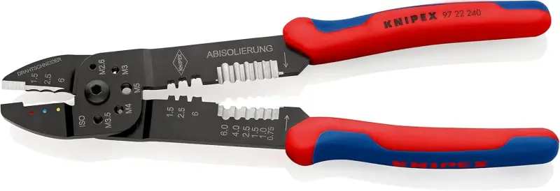 Kleště Knipex 97 22 240 lisovací (0,75-6,0 mm2) 240 mm (K 97 22 240)