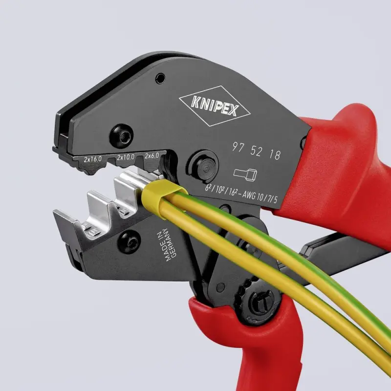 Lisovací kleště Knipex 97 52 18  - i pro obsluhu oběma rukama (K 97 52 18)