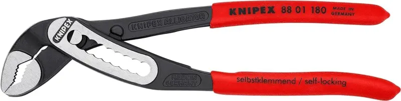 Kleště Knipex 88 01 180 trubkové "ALIGATOR" potah PVC (K 88 01 180)