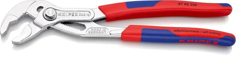 Kleště Knipex 87 05 250 trubkové "COBRA" chrom. (K 87 05 250)