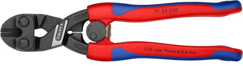 Kompaktní štípací kleště Knipex 71 22 200 - CoBolt®, vícesložkové návleky (K 71 22 200)