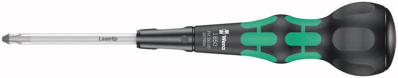 Wera 007906 Křížový šroubovák PH Kraftform Ball-Grip typ 1850, PH 2 x 100 mm (W05007906001)