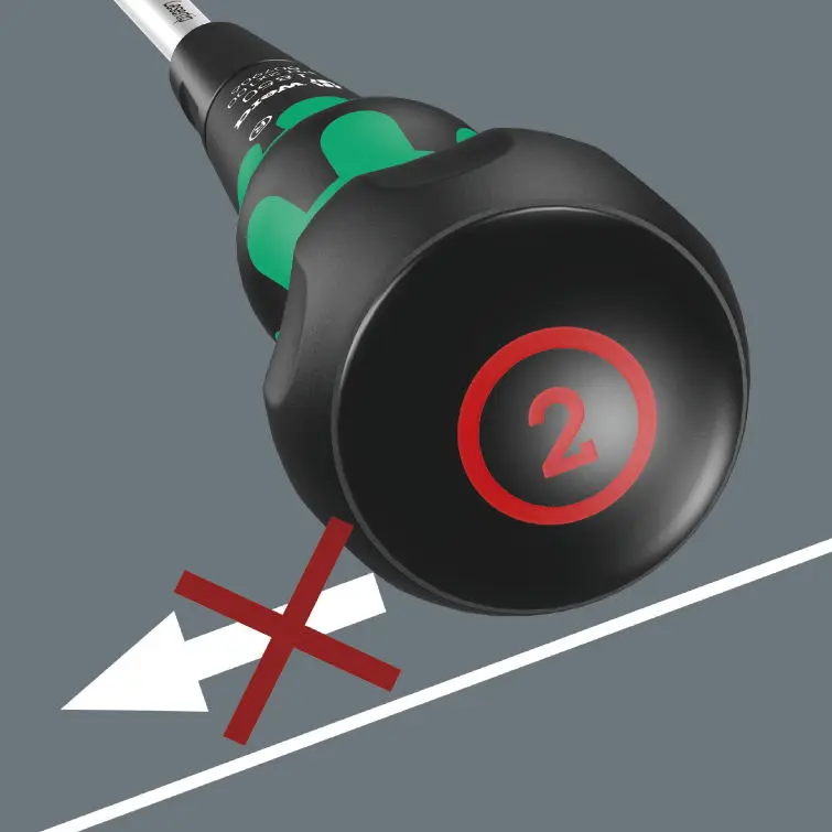 Wera 007907 Křížový šroubovák PH Kraftform Ball-Grip typ 1850, PH 2 x 150 mm (W05007907001)