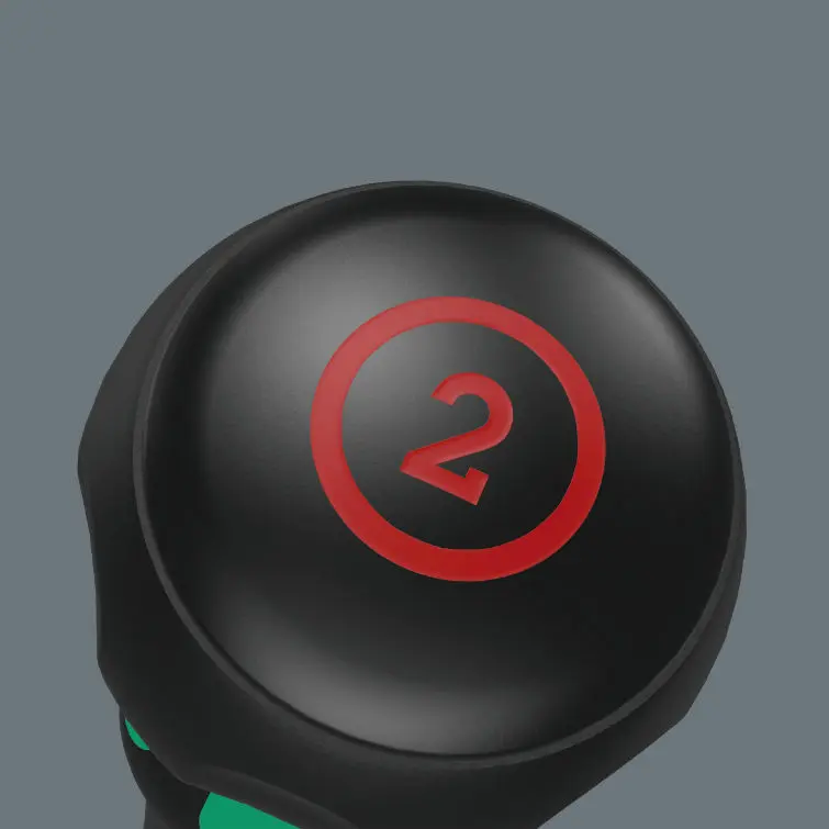 Wera 007907 Křížový šroubovák PH Kraftform Ball-Grip typ 1850, PH 2 x 150 mm (W05007907001)