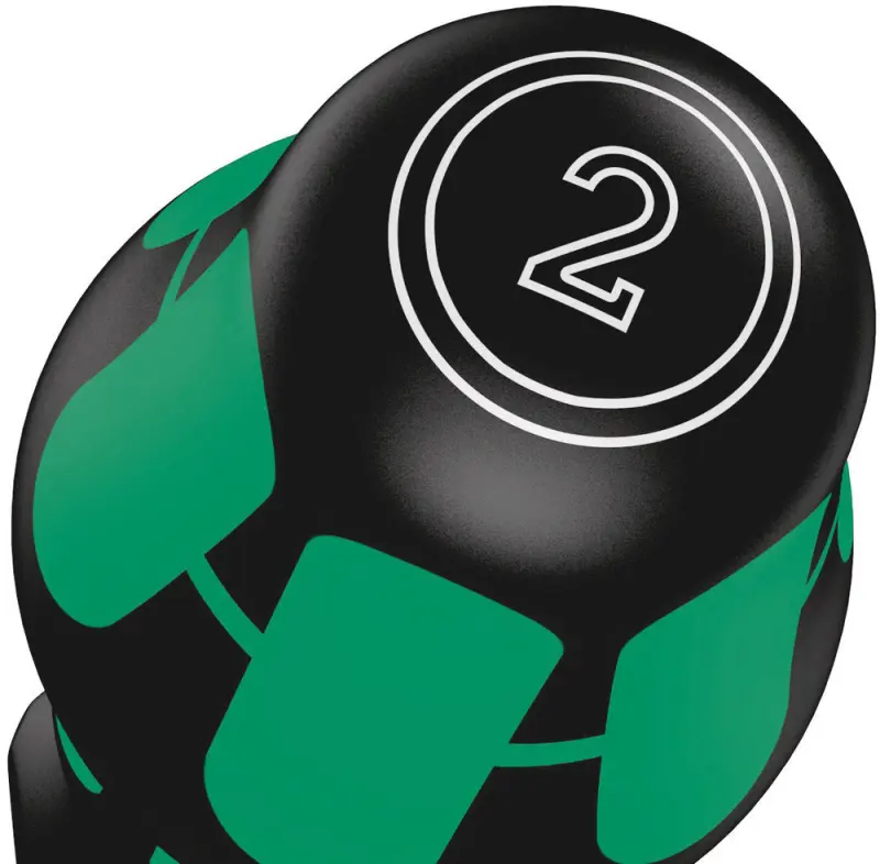 Wera 009317 Šroubovák Kraftform Plus PZ 2x200 typ 355 PZ (W05009317001)