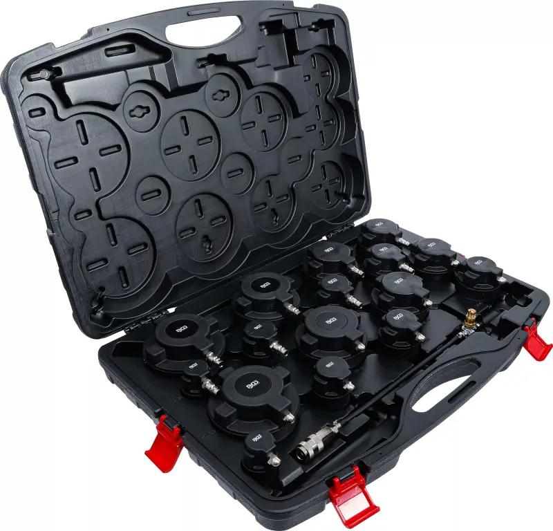 Tester systému plnicího vzduchu turbodmychadla BGS109585 Sada 17 dílů v kufru (BGS109585)