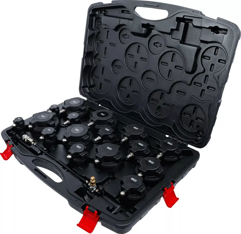 Tester systému plnicího vzduchu turbodmychadla BGS109585 Sada 17 dílů v kufru (BGS109585)