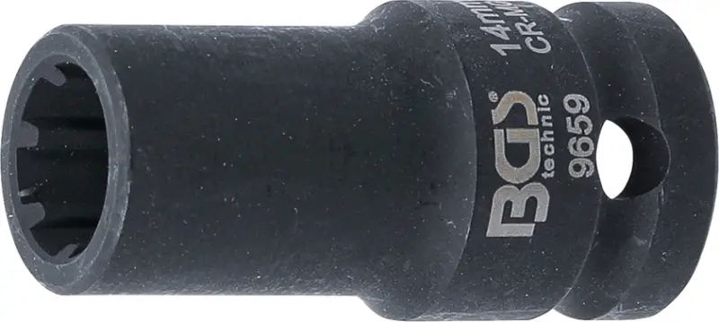 Speciální nástrčný klíč 1/2" Audi Fix BGS109659 pro brzdové třmeny Audi (BGS109659)