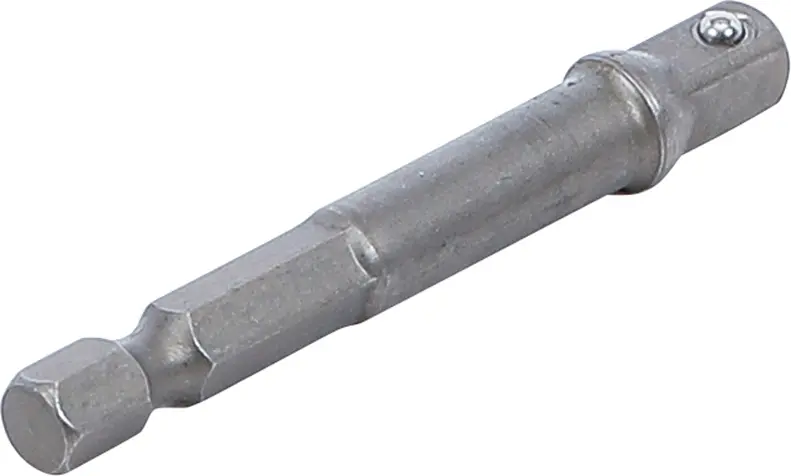 Adaptér šestihran 1/4" na čtyřhran 1/4" BGS109685-2 (BGS109685-1)