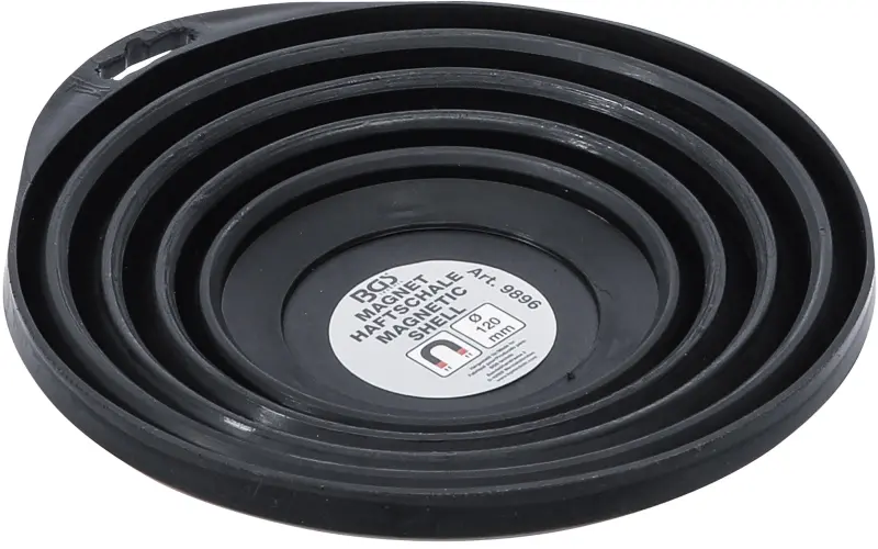 Magnetická miska průměr 120 mm BGS109896, skládací (BGS109896)