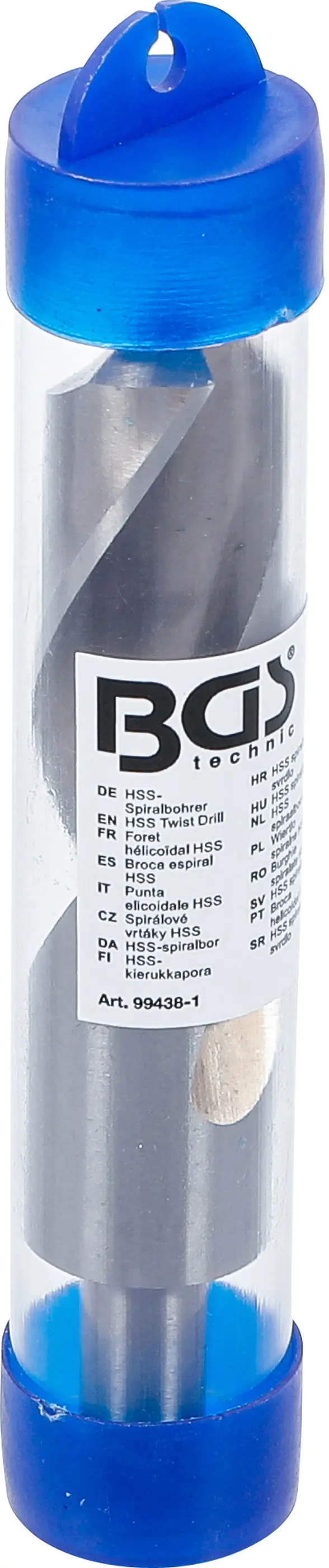 Spirálový vrták HSS průměr 24,5 mm BGS1099438-1 (BGS1099438-1)