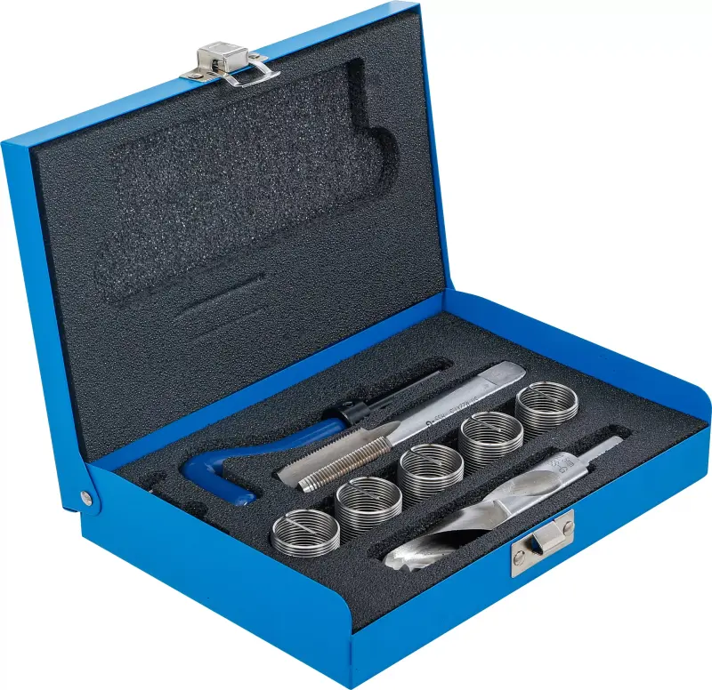 Vložkovací sada BGS1099439 pro opravu závitu M22 x 1,5 mm (9 dílů) (BGS1099439)