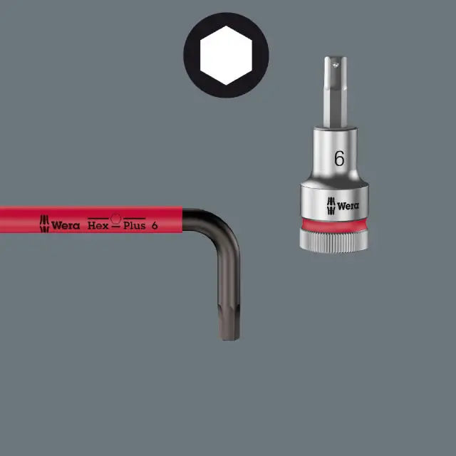 Wera 022656 Zástrčný klíč Multicolour, Imperial, typ 950 SPKS, BlackLaser, 7/32" x 90 mm (W05022656001)