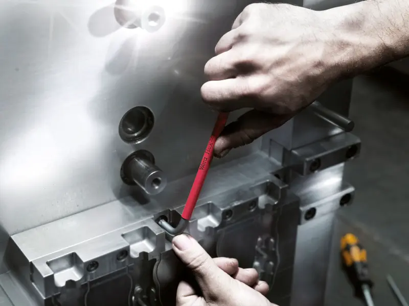 Wera 022659 Zástrčný klíč Multicolour, Imperial, typ 950 SPKS, BlackLaser, 3/8" x 125 mm (W05022659001)