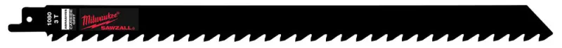 Pilový plátek Milwaukee 48001080 SAWZALL 305 x TCT 3 TPI (litina a abrazivní mat.) (MI48001080)