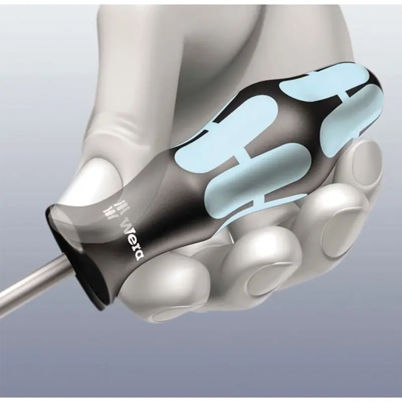 Wera 032061 Sada šroubováků Kraftform Plus 3334/3355/6, nerezová ocel, profil Lasertip (6 dílů + stojánek) (W05032061001)