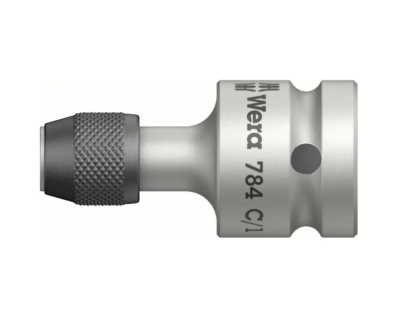 Wera 042760 784 C 1/2" spojovací díl s rychloupínací hlavou Wera, 784 C/1 x 1/4" x 50 mm (W05042760001)