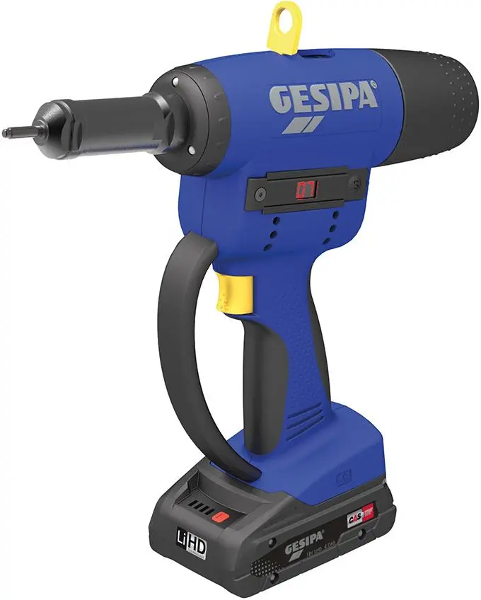 Aku nýtovací maticové kleště Gesipa FireBird Pro Gold Edition (2,0 Ah) (GES1679674)