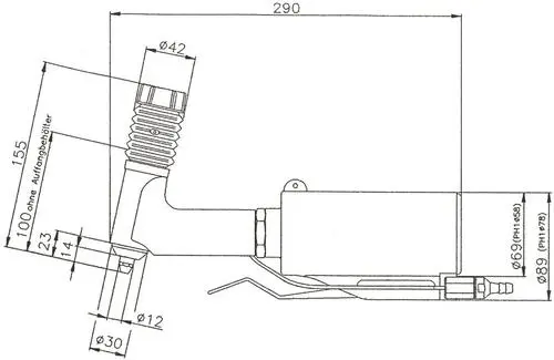 Nýtovací pneumaticko-hydraulická pistole Gesipa PH 2-VK (GES7170068)