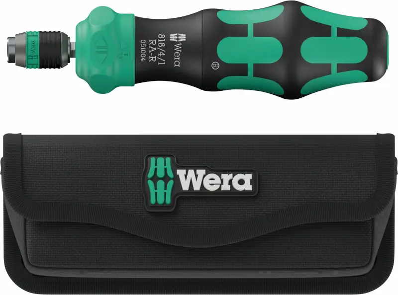 Wera 051514 Ruční šroubovák s ráčnou Kraftform Kompakt 20 RA-R včetně bitů. V pouzdru (Sada 6 dílů) (W05051514001)