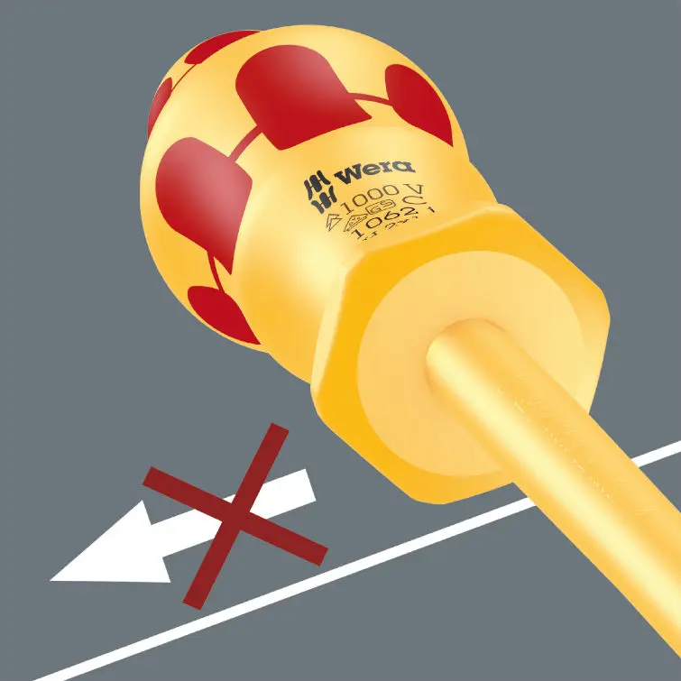 Wera 051575 Elektrikářské šroubováky Kraftform 1060 i/1062 i/6 VDE (Sada 6 dílů) (W05051575001)