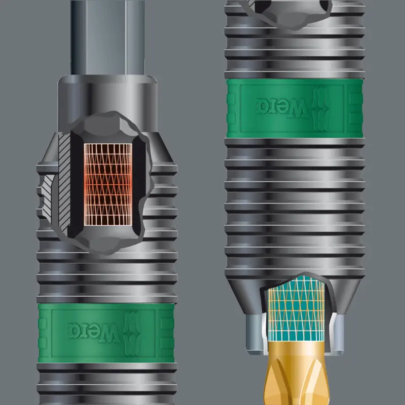 Wera 056704 Bit PZ 3 - 855/1 BDC. Šroubovací bit 1/4 Hex, 25 mm pro křížové šrouby Pozidriv (W05056704001)