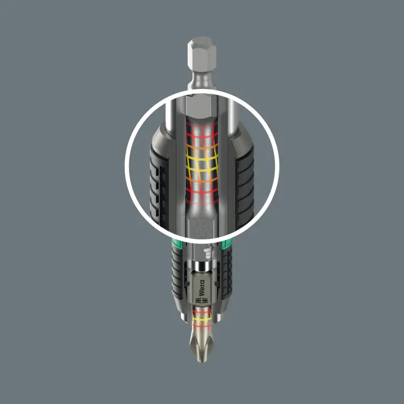 Wera 056704 Bit PZ 3 - 855/1 BDC. Šroubovací bit 1/4 Hex, 25 mm pro křížové šrouby Pozidriv (W05056704001)