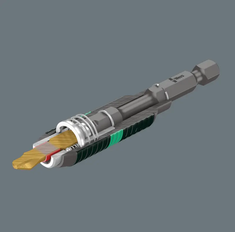 Wera 056704 Bit PZ 3 - 855/1 BDC. Šroubovací bit 1/4 Hex, 25 mm pro křížové šrouby Pozidriv (W05056704001)