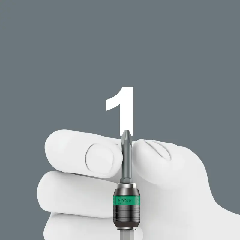 Wera 057122 Bity 1/4" HEX Bit-Safe 61 Universal 1 (Sada 61 dílů) (W05057122001)
